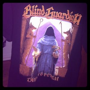 Size Medium Blind Guardian Metal Tour T Shirt